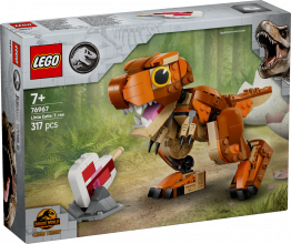 76967 LEGO® Jurassic World Little Eatie: T. rex, 7+ gadi, 2025 gada modelis