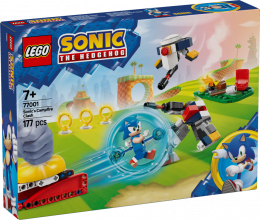 77001 LEGO® Sonic the Hedgehog™ Sonic ugunskura cīņa 7+ gadi, 2025 gada modelis