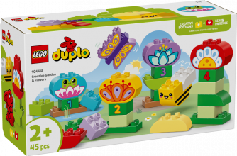 10444 LEGO® DUPLO Radošais dārzs un ziedi, 2+ , модель 2025 года
