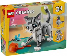 31163 LEGO® Creator Rotaļīgais kaķis, 8+ , модель 2025 года