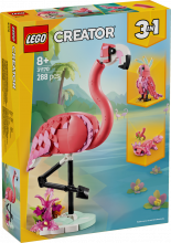 31170 LEGO® Creator Дикие животные: Розовый фламинго 3 в 1, 8+ лет, модель 2025 года