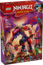 71832 LEGO® Ninjago Haosa pūķis Pērkonilknis, 8+ gadi, 2025. gada modelis