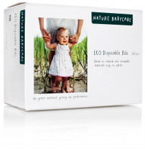 AKCIJA!!! Naty by Nature Babycare Eko vienreizlietojamie priekšautiņi, 20gb