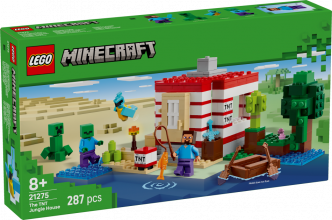 21275 LEGO® Minecraft TNT Džungļu māja, 8+ gadi, 2025 gada modelis