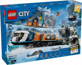 60470 LEGO® City Arktikas pētnieku polārais ekspresis, 7+ gadi, 2025 gada modelis (pieejams veikalā)