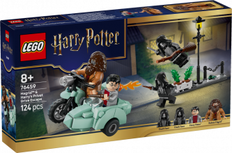76459 LEGO® Harry Potter™ Hagrida un Harija bēgšana no Dzīvžogu ielas , 8+ , модель 2026 года