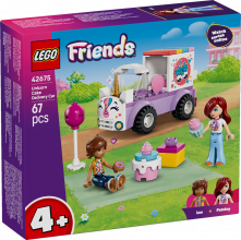 42675 LEGO® Friends Kūku piegādes auto – vienradzis , 4+ gadi, 2026 gada modelis