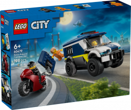 60479 LEGO® City Cietumnieku pārvadāšanas policijas furgons , 6+ , модель 2026 года