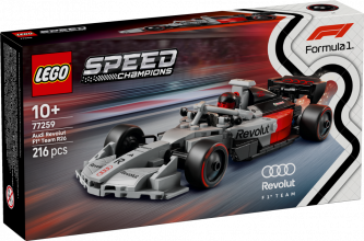 77259 LEGO® Speed Champions Audi Revolut F1® Team R26 Sacīkšu auto, 10+ , модель 2026 года