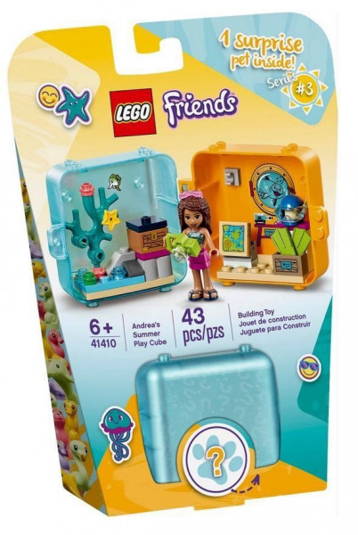 41410 LEGO® Friends Andrea vasaras rotaļu kubs, 6+ gadi