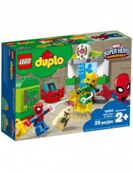 10893 LEGO® DUPLO Spider-Man pret Electro, 2+ gadi