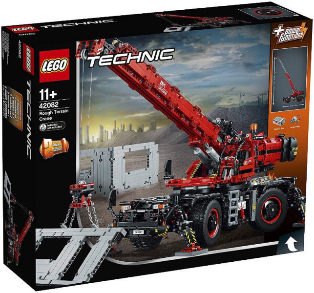42082 LEGO® Technic Подъёмный кран для пересечённой местности, 11+ лет
