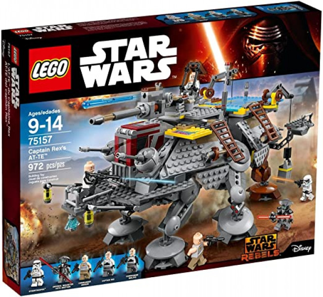75157 LEGO Star Wars Captain Rex's AT-TE, 9-14 gadi