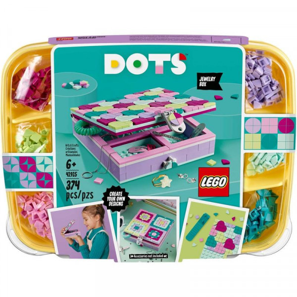 41915 LEGO® DOTS Rotaslietu kārbiņa, 6+ gadi