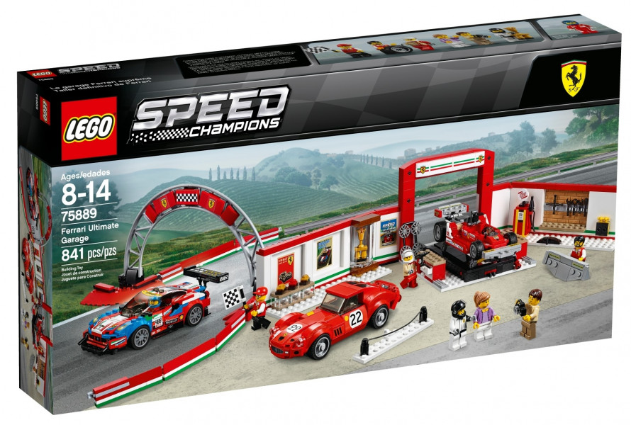 75889 LEGO® Speed Champions Ferrari Ultimate Garage, 8-14 лет