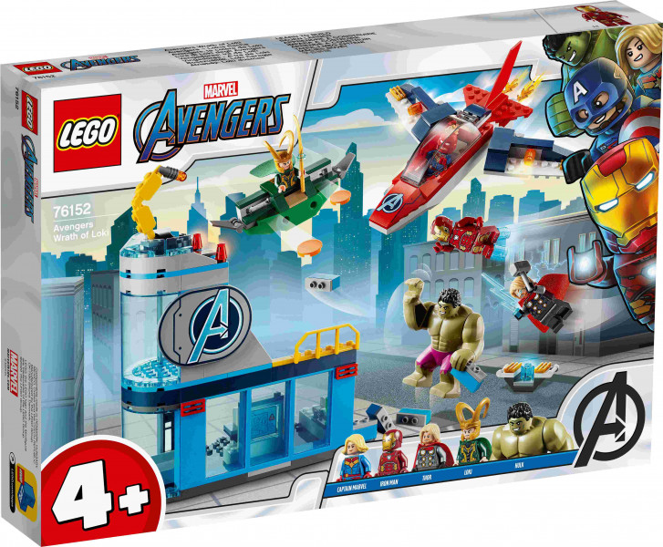 76152 LEGO® Super Heroes Avengers Atriebēji: Loki dusmas, 4+ gadi