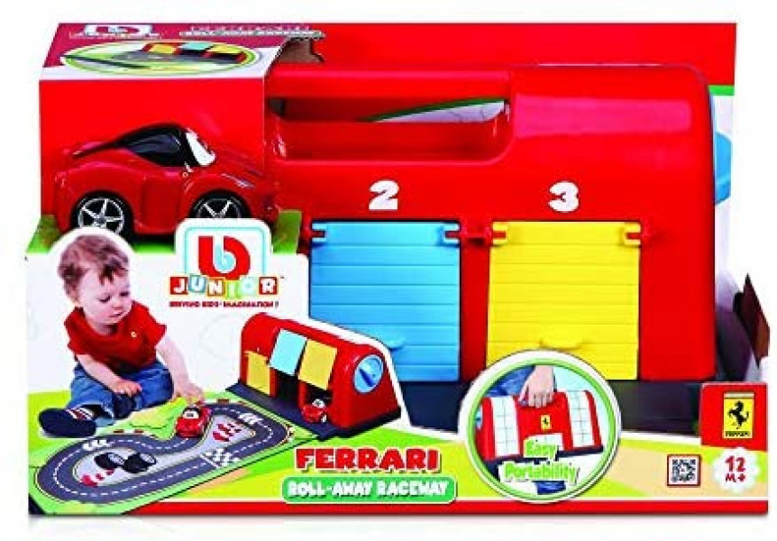BB junior переносной гараж и автомобиль Ferrari, 8066