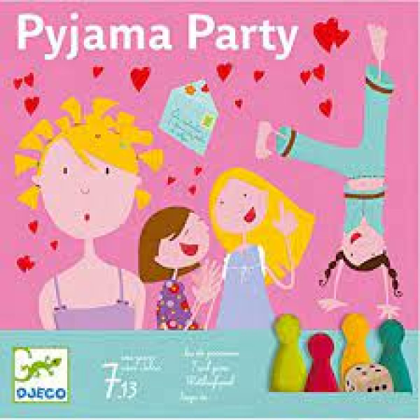 Djeco Настольная игра - Пижамная вечеринка 7-13 gadi, DJ08448