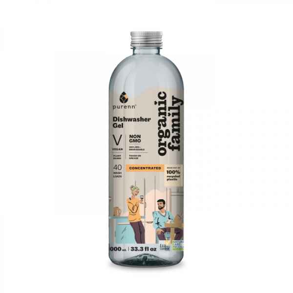 Purenn trauku mazgāšanas želeja trauku mašīnai 1L
