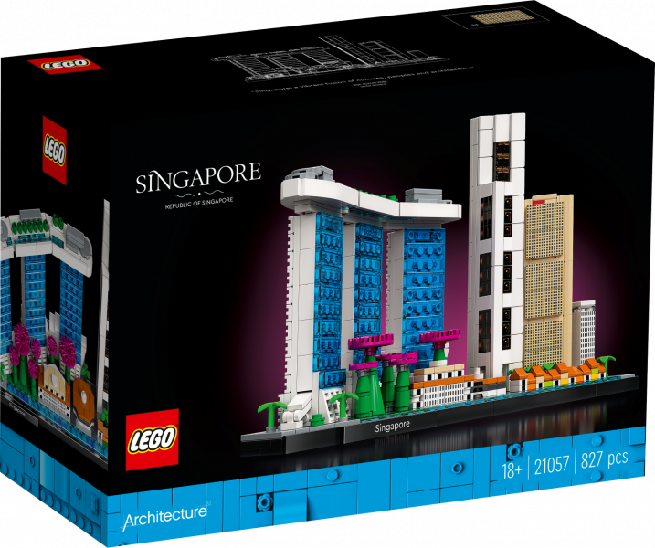 21057 LEGO® Architecture Singapūra, 18+ gadi, 2022 gada modelis