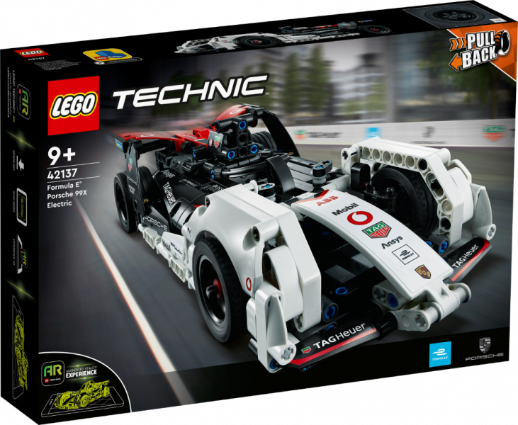 42137 LEGO® Technic Formula E® Porsche 99X Electric, 9+ gadi, 2022