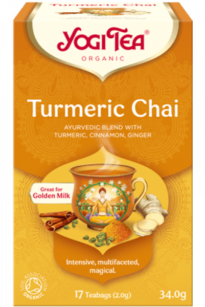 Yogi Bio Tea Turmeric Chai
