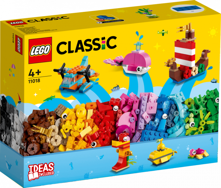 11018 LEGO® Classic Творческое веселье в океане 4+ лет,модель 2022 года
