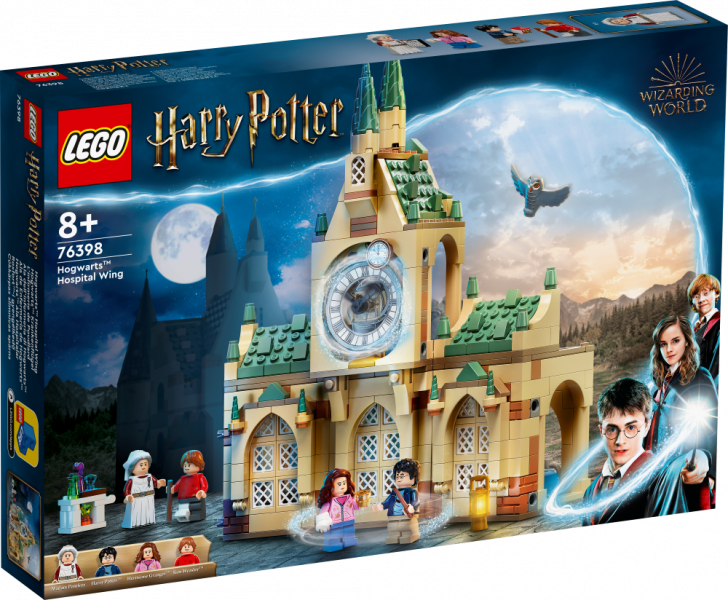 76398 LEGO® Harry Potter Cūkkārpas slimnīcas spārns, 8+ gadi, 2022. gada modelis
