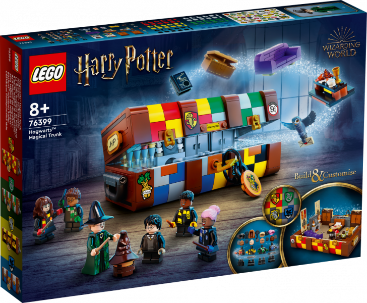 76399 LEGO® Harry Potter Волшебный чемодан Хогвартса, 8+ лет,модель 2022 года