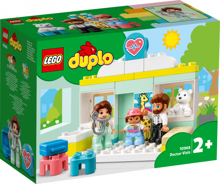 10968 LEGO® DUPLO Поход к врачу, 2+ лет,модель 2022 года