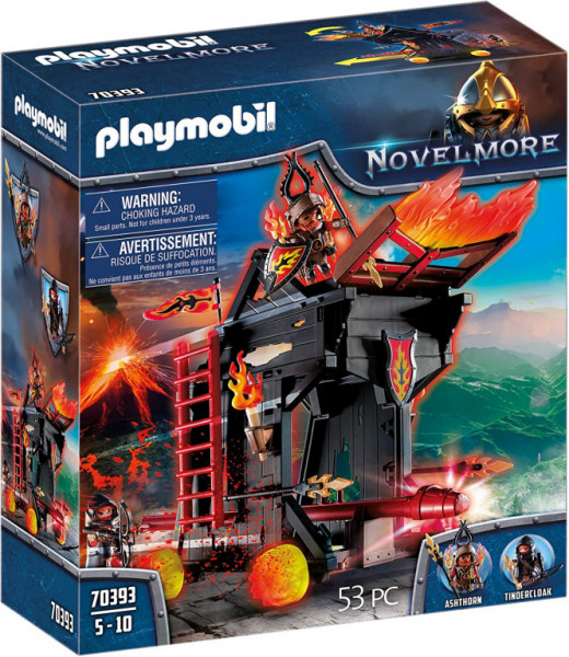 70393 PLAYMOBIL® Novelmore Burnham Raider uguns rampa, no 5 gadu vecuma