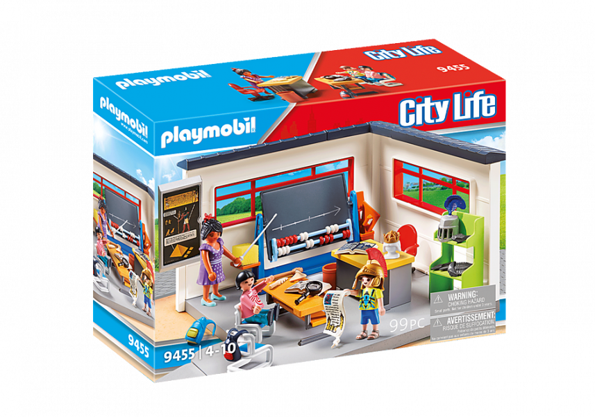 9455 PLAYMOBIL® City Life Vēstures stunda, no 5 gadu vecuma