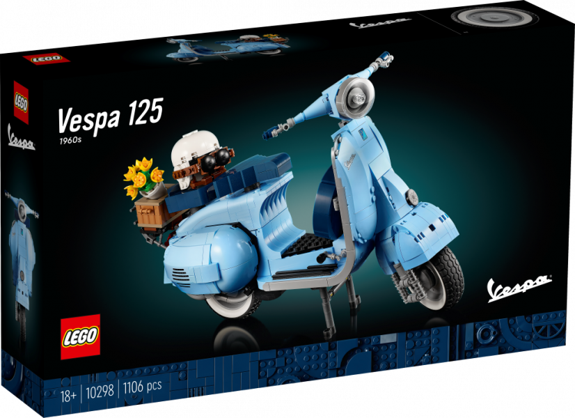 10298 LEGO® Icons Vespa 125, 18+ gadi, 2022.g.modelis