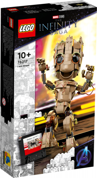 76217 LEGO® Marvel Super Heroes Я есть Грут, 10+ лет,модель 2022 года