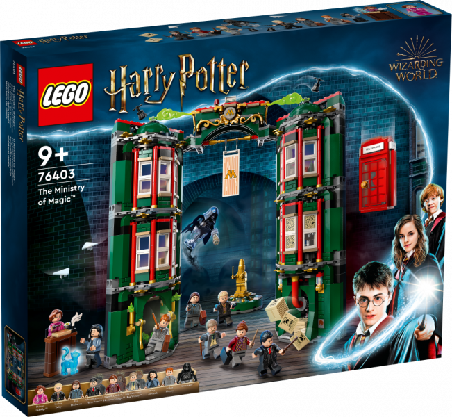 76403 LEGO® Harry Potter Burvestību ministrija, 9+ gadi, 2022. gada modelis