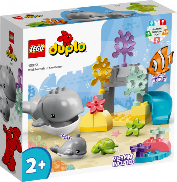 # 10972 LEGO® DUPLO Okeāna savvaļas dzīvnieki, 2+ gadi, 2022. gada modelis