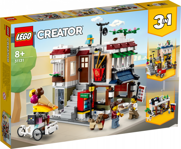 # 31131 LEGO® Creator Nūdeļu ēdnīca pilsētas centrā, 8+ gadi, 2022. gada modelis