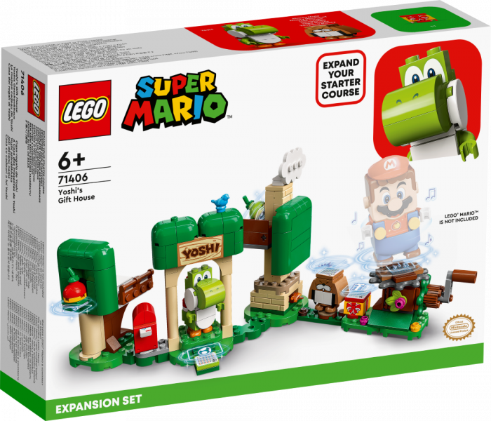 71406 LEGO® Super Mario Joši dāvanu nama paplašinājuma maršruts, 6+ лет,модель 2022 года