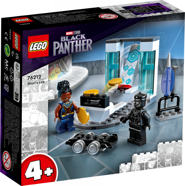 76212 LEGO® Marvel Super Heroes Shuri laboratorija , 4+ gadi, 2022. gada modelis