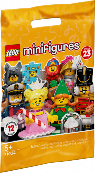 71034 LEGO® Minifigures серия 23, 5+ лет,модель 2022 года