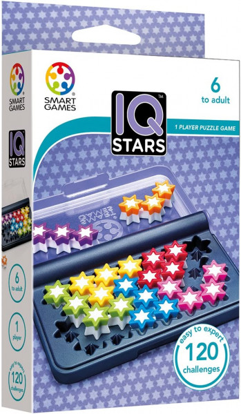 Smart Games mini Логическая игра IQ Stars (120 заданий) 6-99 лет SG411