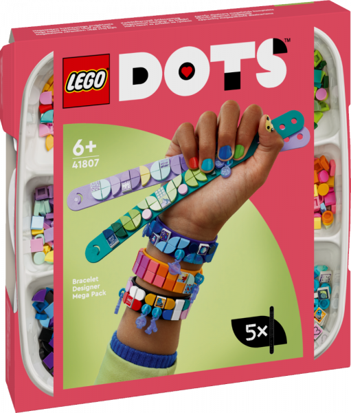 # 41807 LEGO® DOTS Aproču dizainera megalielais komplekts, 6+ gadi, 2023. gada modelis