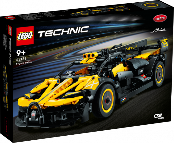 42151 LEGO® Technic Bugatti Bolide, 9+ gadi, 2023. gada modelis