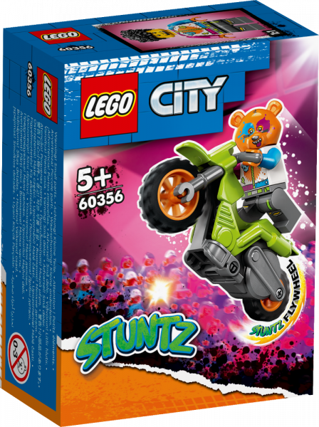 60356 LEGO® City Lāča triku motocikls, 5+ gadi, 2023. gada modelis