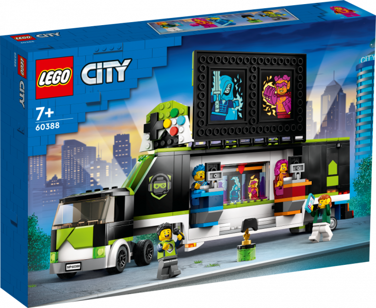 60388 LEGO® City Spēļu turnīra kravas auto 7+ gadi, 2023. gada modelis