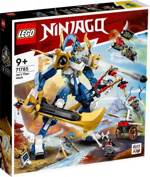 71785 LEGO® Ninjago Механический титан Джея, 9+ лет, модель 2023 года