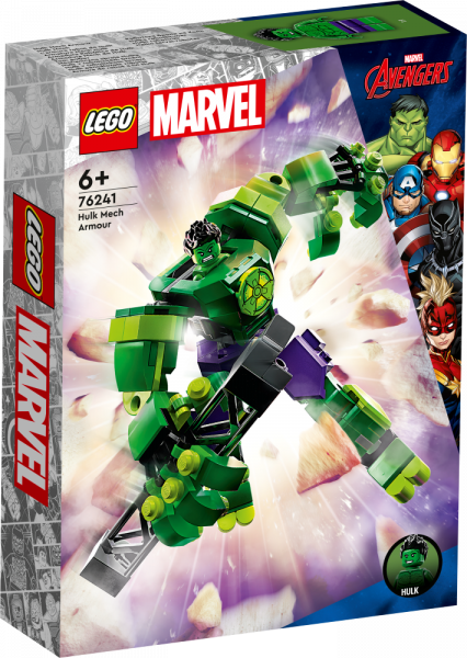 # 76241 LEGO® Marvel Super Heroes Halka robotbruņas, 6+ gadi, 2023. gada modelis