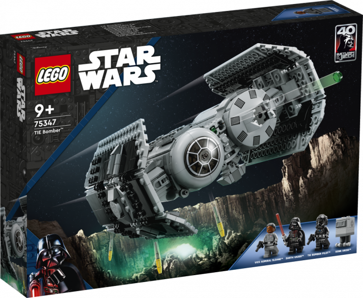 75347 LEGO® Star Wars™ TIE Bomber™, 9+ gadi, 2023 gada modelis