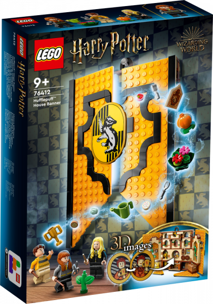 76412 LEGO® Harry Potter™ Вымпел факультета Пуффендуй, 9+ лет, модель 2023 года