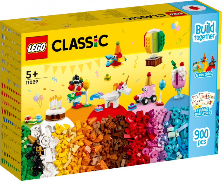 11029 LEGO® Classic Креативный набор для праздника , 5+ лет, модель 2023 года